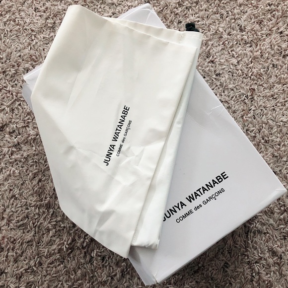 Comme des Garçon Embossed Sneakers Slip-On Shoes, Black/White Size 11 New in Box - Picture 11 of 14